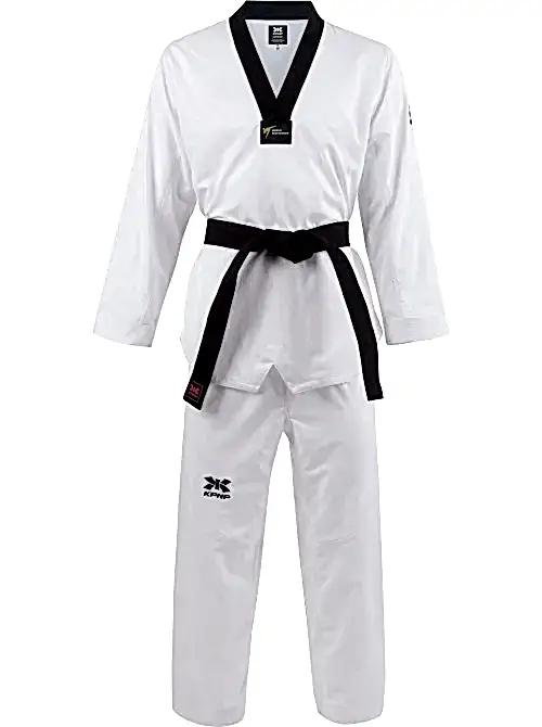KPNP OTANTİK PRO FİGHTER SİYAH YAKA TAEKWONDO ELBİSESİ